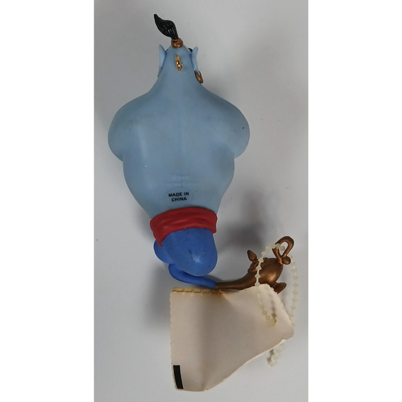 Disney Enesco Aladdin Christmas Ornament Holiday Wishes Genie In Magic Lamp - Picture 5 of 7